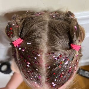 Glitter Hair Accessories for Kids